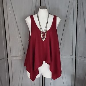 We the Free Boho Scoop Neck Sleeveless Top, Shirt, Blouse, Size M